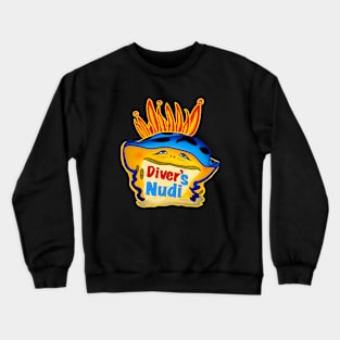 Diver's Nudi Nudibranch Crewneck Sweatshirt